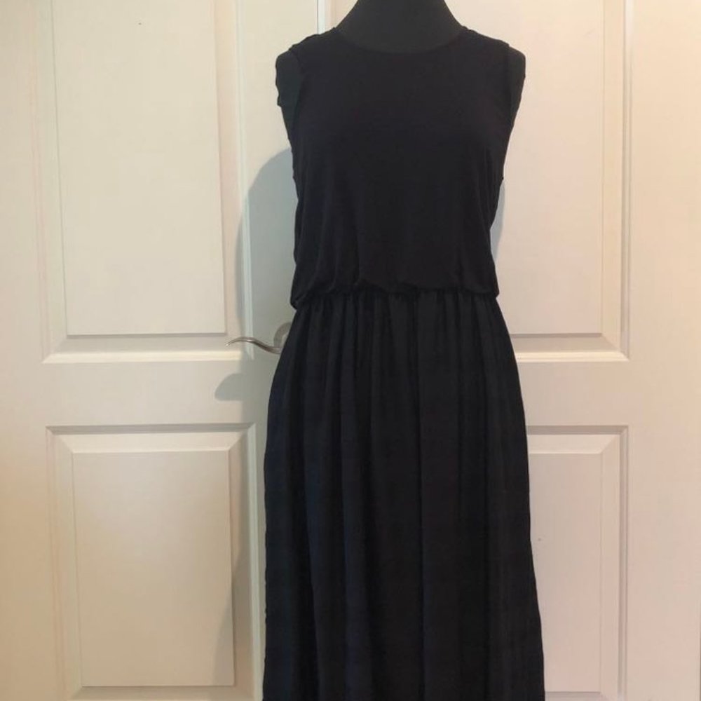 prAna Black High Neck tank dress Medium